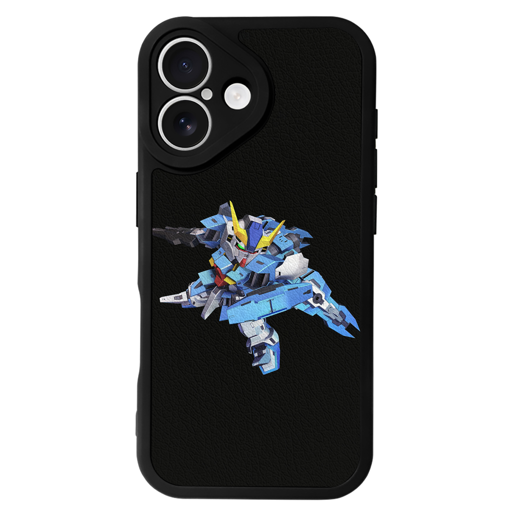 （画像用） 機動戦士ガンダム Mobile Suit Gundam 【iPhone 16シリーズ対応】シリコンスマホケース（レザー調） 材質：シリコン